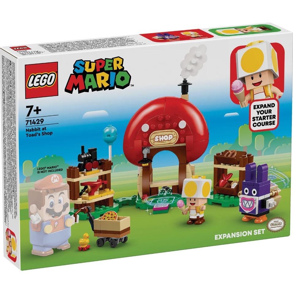 LEGO® Super Mario™ Nabbit at Toad's Shop Expansion Set 71429