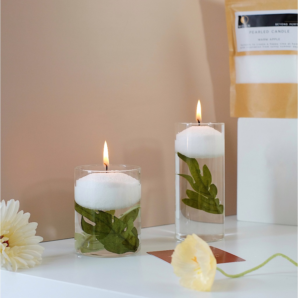 MOON : เทียนทราย sand candles เทียนหอม ไส้เทียนคอตตอน มินิมอล หอม ละมุน