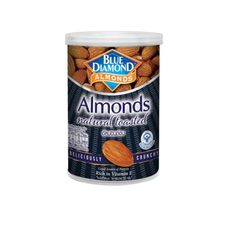 บลูไดมอนด์ อัลมอนด์อบ 130 ก. Blue Diamond Natural Toasted Almonds 130 g.