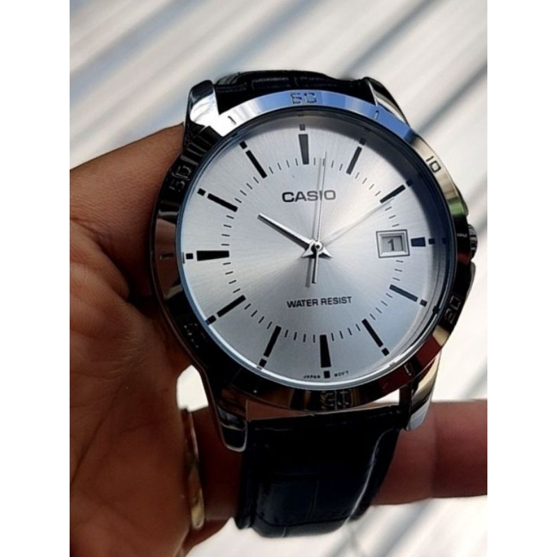 CASIOนาฬิกาข้อมือคู่รักMTP-V004L-1 LTP-V004L-1 MTP-V004L-7 LTP-V004L-7ของแท้รับประกัน 1ปี