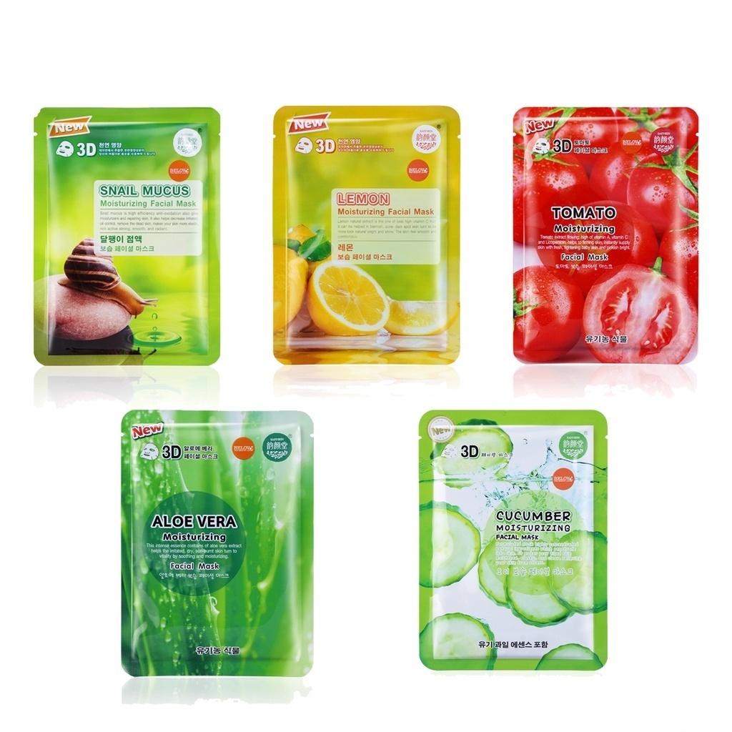 (1แผ่น) มาร์คหน้า 3D บีลอฟ Belov Mask sheet มีให้เลือก 5สูตร