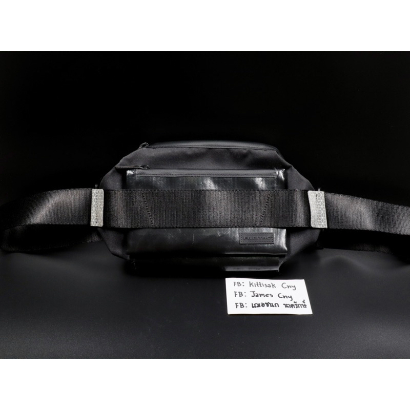 Freitag Dixon ผ้าดำล้วน