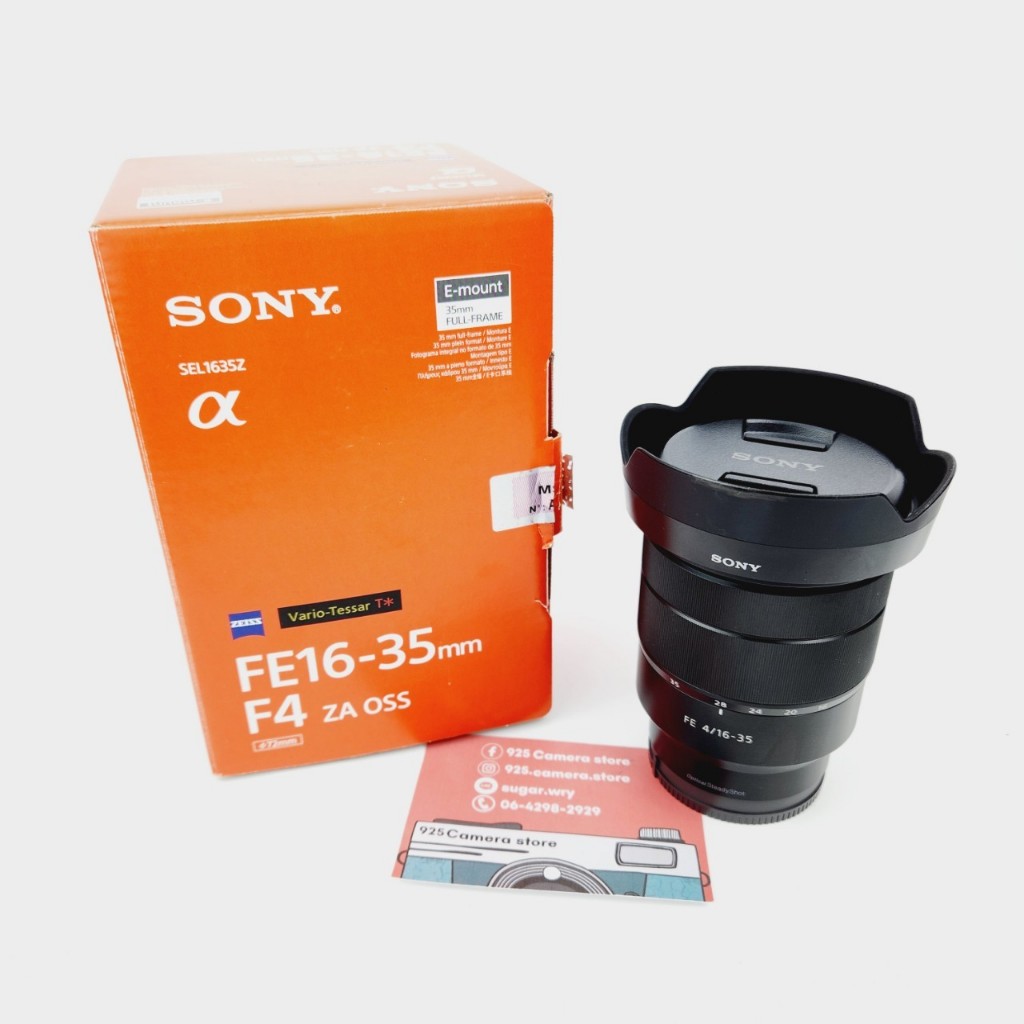 📷 เลนส์ Sony FE16-35mm f4