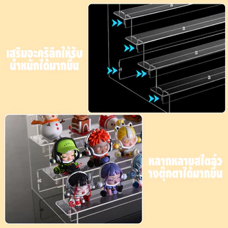 ชั้นวางโมเดล ชั้นวางโมเดลอะคริลิค ชั้นวางอะคริลิคใส สำหรับ ตู้โชว์กระจกและ IKEA 29/35/40cm ชั้นวางฟิกเกอร ชั้นวาง arttoy