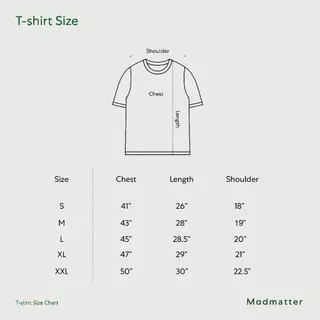 Madmatter - Self Care Society Tee เสื้อยืด คอกลม