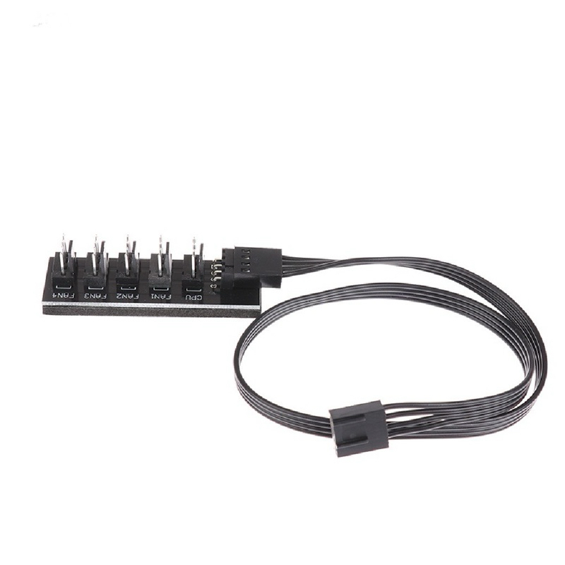 FAN HUB  1 TO 5 4Pin 3Pin PWM แฟนฮับ สายพัดลม สายขยายช่องพัดลม (3-4 PIN)ของมีพร้อมส่ง