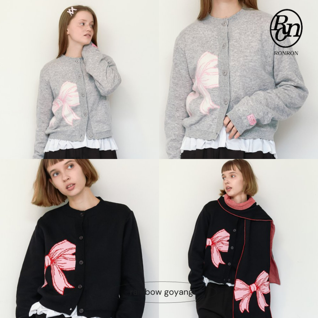 RONRON Big Ribbon Cardigan🎀