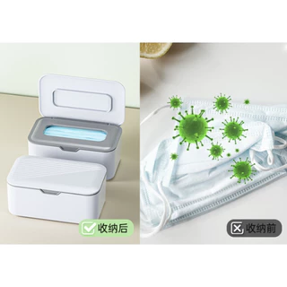 กล่องเก็บแมส กล่องใส่หน้ากากอนามัย คุณภาพสูงPP อเนกประสงค์ storage box มี3สี*
