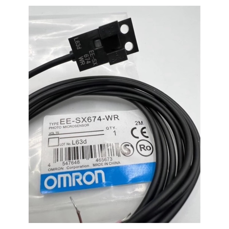 เซ็นเซอร์ EE-SX674-WR เซ็นเซอร์ก้ามปู PHOTO MICROSENSOR เซ็นเซอร์ 4 สาย ของใหม่ ไม่รวมvat