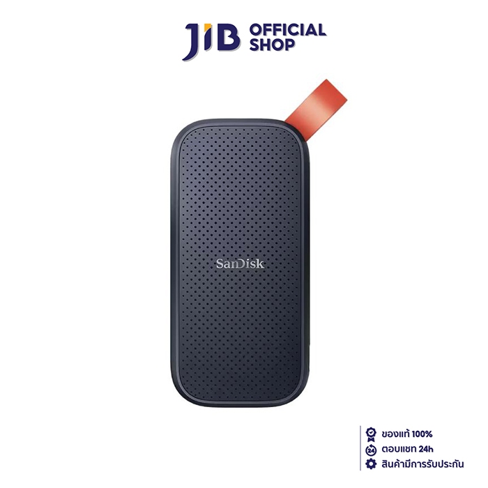 1 TB PORTABLE SSD (เอสเอสดีพกพา) SANDISK PORTABLE SSD (BLACK) (SDSSDE30-1T00-G26
