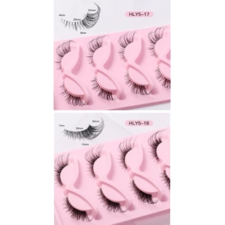 CAT EYE LASHES ขนตาปลอม สายฝอ สายแซ่บ ขนตาปลอม 3D เบาสบายตา ติดง่าย ขนฟู แกนนิ่ม