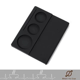NORMCORE Espresso Corner Tamping Station V3 Black / White / แผ่นวาง แผ่นยางรองแทมป์กาแฟ 53-58.5 mm