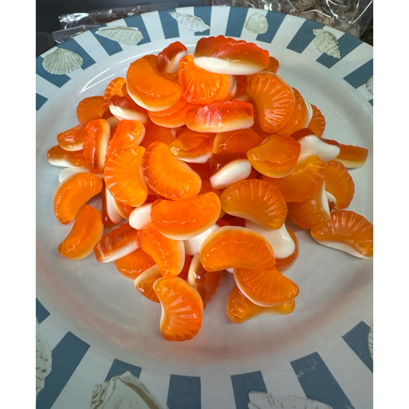 เยลลี่ ส้ม trolli หอมอร่อย กลิ่นส้ม