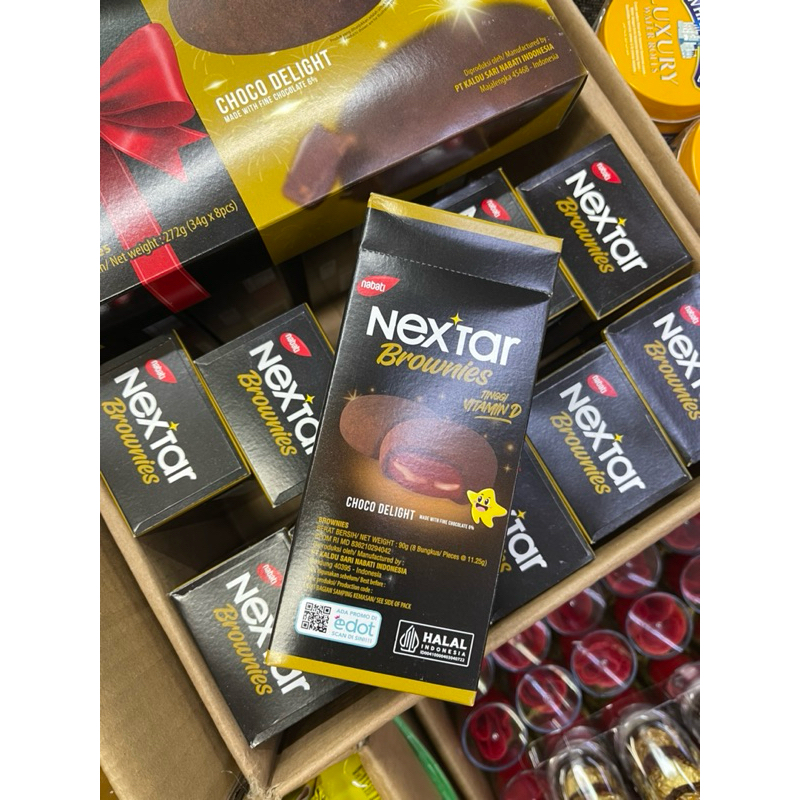 📌คุกกี้บราวนี่📌(Nextar) คุกกี้สอดไส้ บราวนี่สุดอร่อย จากอินโดนีเซีย อร่อย 4 รสชาติ