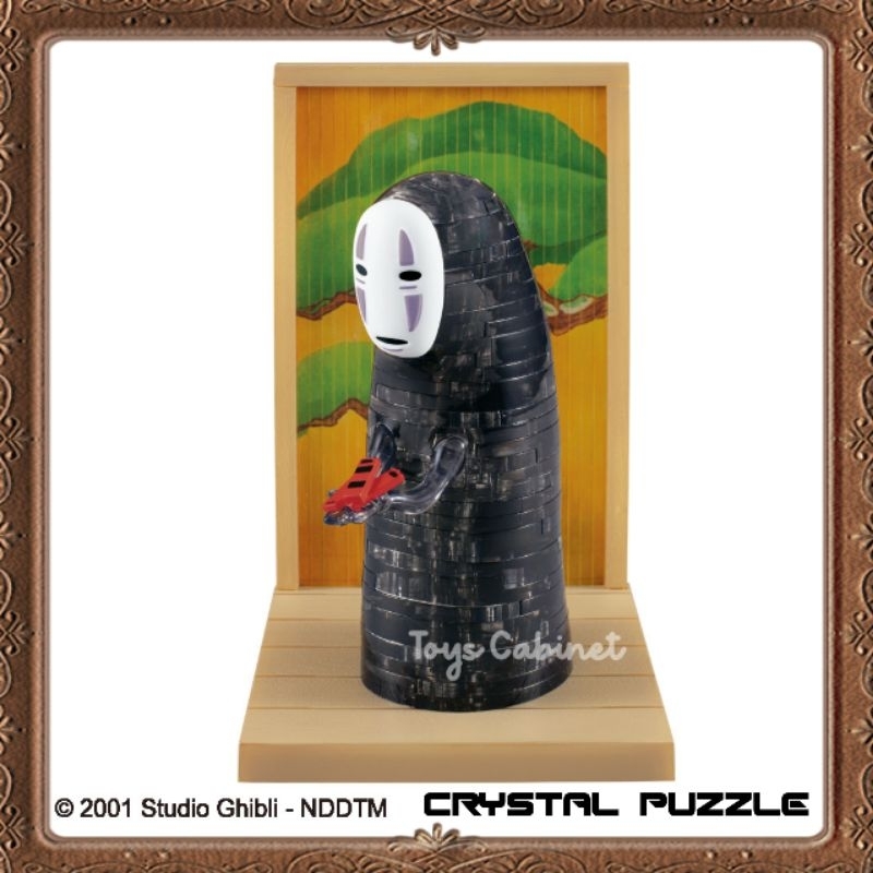 🇯🇵พร้อมส่ง นำเข้าจากญี่ปุ่น🇯🇵 จิ๊กซอร์คริสตัล Crystal Puzzle มิติวิญญาณมหัศจรรย์ Spirited Away Kaonashi ผีไร้หน้า