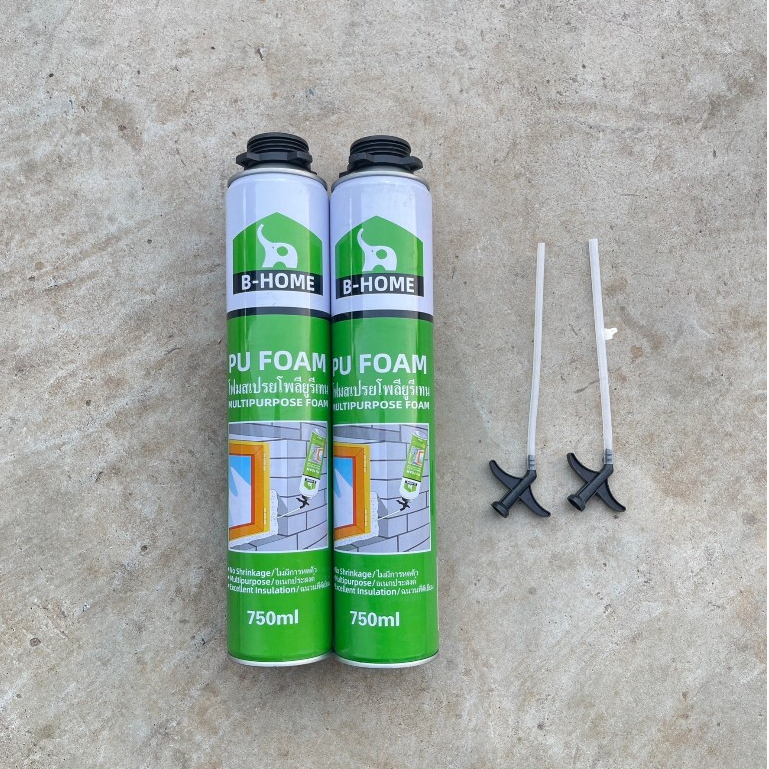 สเปรย์พียูโฟม 750ml พียูโฟม BHOME บีโฮม
