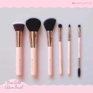แปรงแต่งหน้า Cute Press Rose Gold Edition
