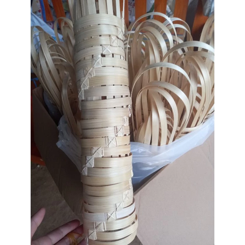 หูหิ้วไม้ไผ่คุณภาพA ไซส์ 16-22ออน (400ชิ้น) เลือกขนส่งแฟกซ์สะดวกในการขนส่ง