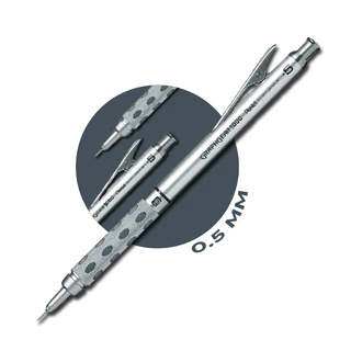 Pentel ดินสอกดเขียนแบบ (เพนเทล) GRAPHGEAR 1000 ดินสอ 4 ขนาด 0.3 0.5 0.7 0.9mm. ของแท้ สมใจเครื่องเขียน Somjai