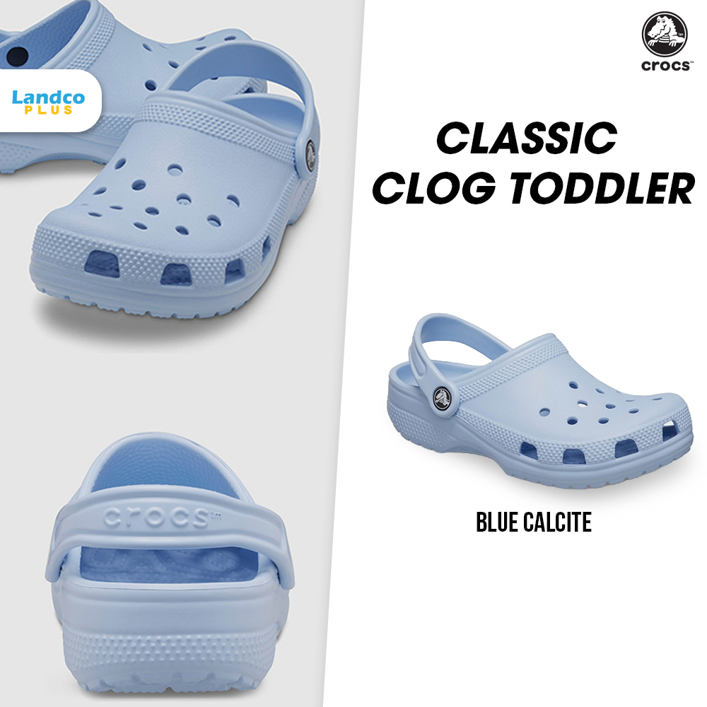 Crocs รองเท้าแตะ สำหรับเด็ก CR Classic Clog Toddler 206990-4NS (1390)