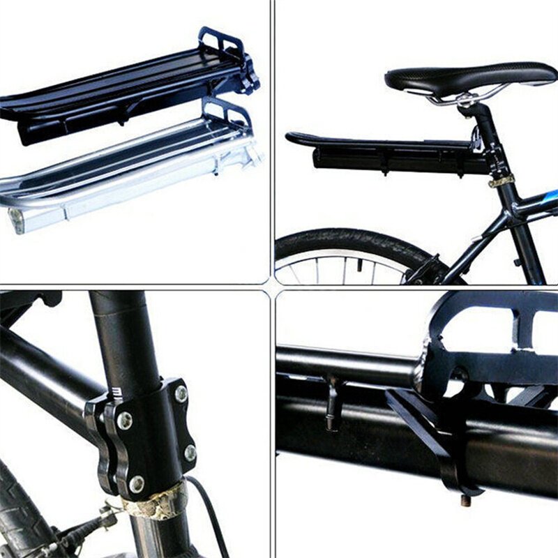 Bicycle Rear Seat แร็คท้ายจักรยานเสือภูเขา,ชั้นวางสัมภาระด้านหลังจักรยานทำจากอะลูมิเนียมอัลลอยด์ – โปรปัง