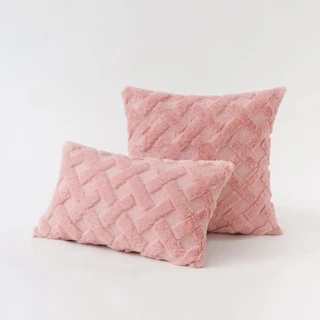 ปลอกหมอนอิงโซฟา Style Modern ขนฟูนุ่มนิ่ม มีซิป ถอดซักทำความสะอาดได้ ปลอกหมอน โรงแรม ตกแต่งบ้าน หมอนอิงหลั