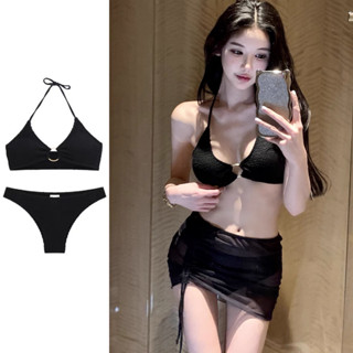 ชุดว่ายน้ำผู้หญิง เซ็กซี่ bikini vintage ชุดว่ายน้ํา คนอ้วน …