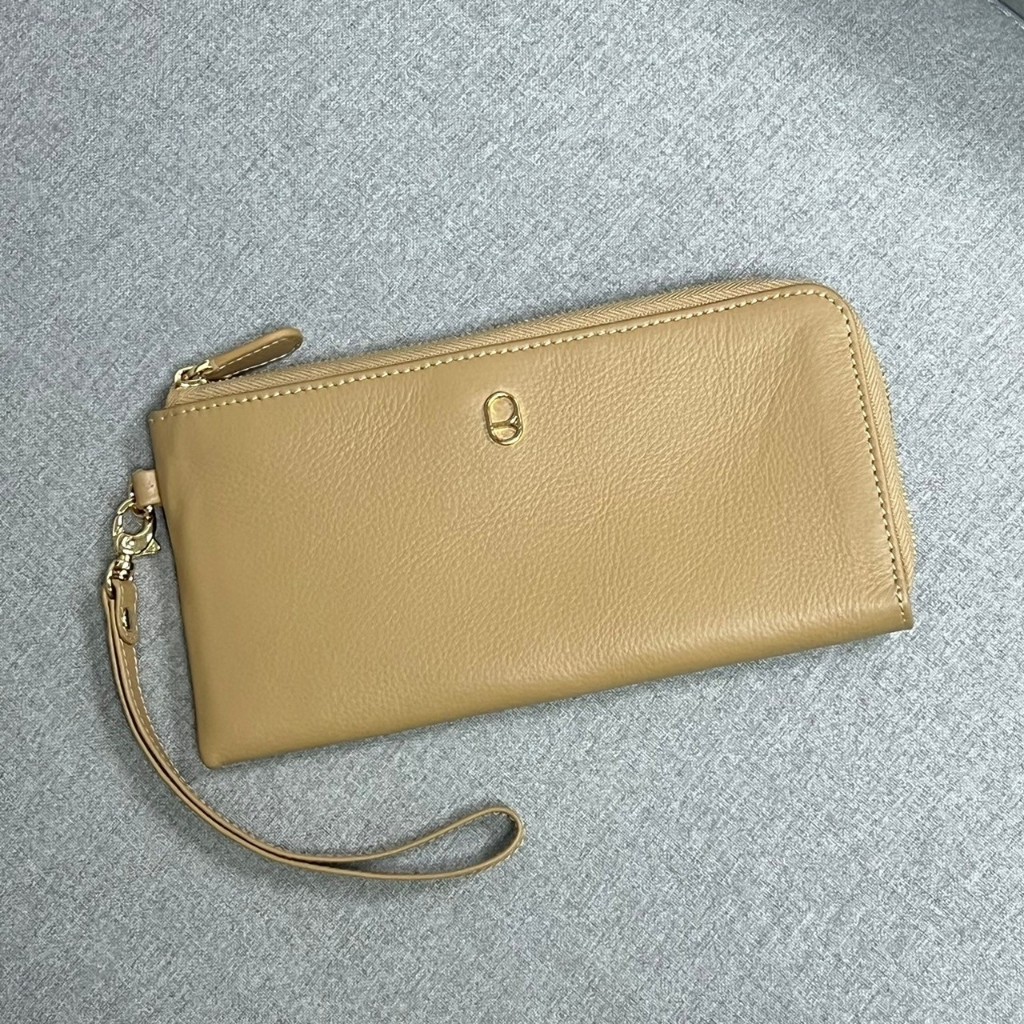 RAINBOU  KATE PURSE - กระเป๋าสตางค์ใบยาวหนังวัวแท้