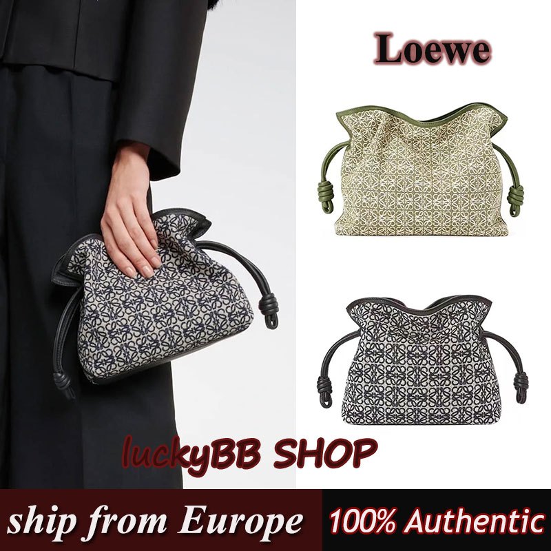 Loewe mini flamenco clutch bag กระเป๋าสะพายข้าง ของแท้100%