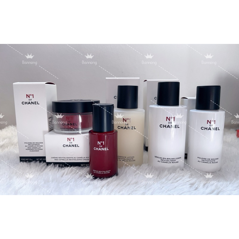 🌸แท้🌸 chanel No1 tevitalizing serum 50 ml เซรั่ม , cream 50 g ครีม, Essence lotion 100 ml บำรุงผิว, body in mist 140ml