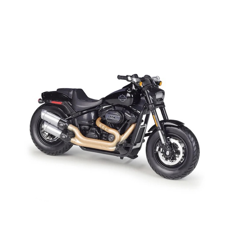 โมเดลรถมอเตอร์ไซค์HARLEY-DAVIDSON Fat Bob 114 สเกล1:18รายละเอียดสวยเป็นงานโมเดลสำหรับตั้งโชว์