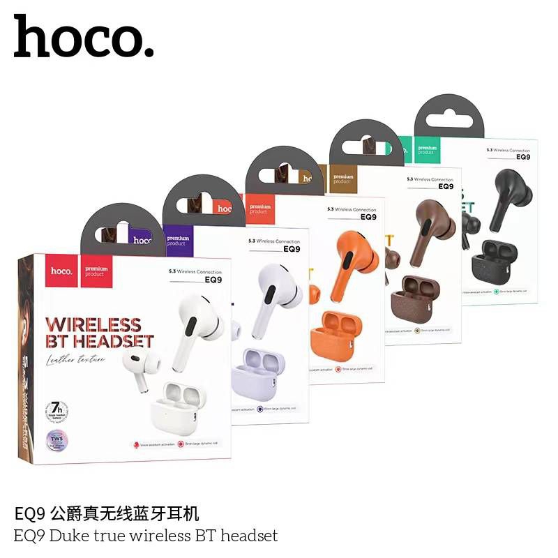 Hoco EQ9 หูฟังบลูทูธTWS ไร้สาย ออกกำลังกาย BT V5.3 Easy sound sports earphones