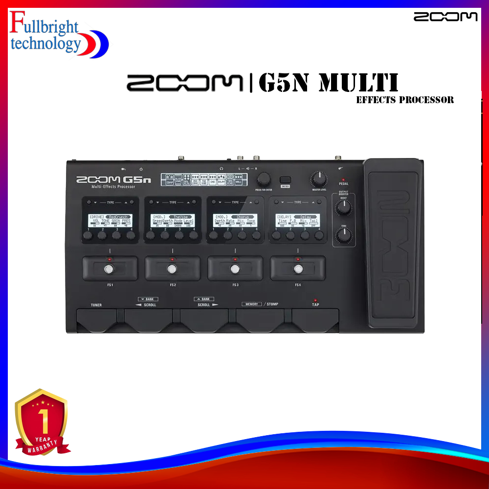 Zoom G5N Multi Effects มัลติเอฟเฟคกีตาร์ ประกันศูนย์ 1 ปี