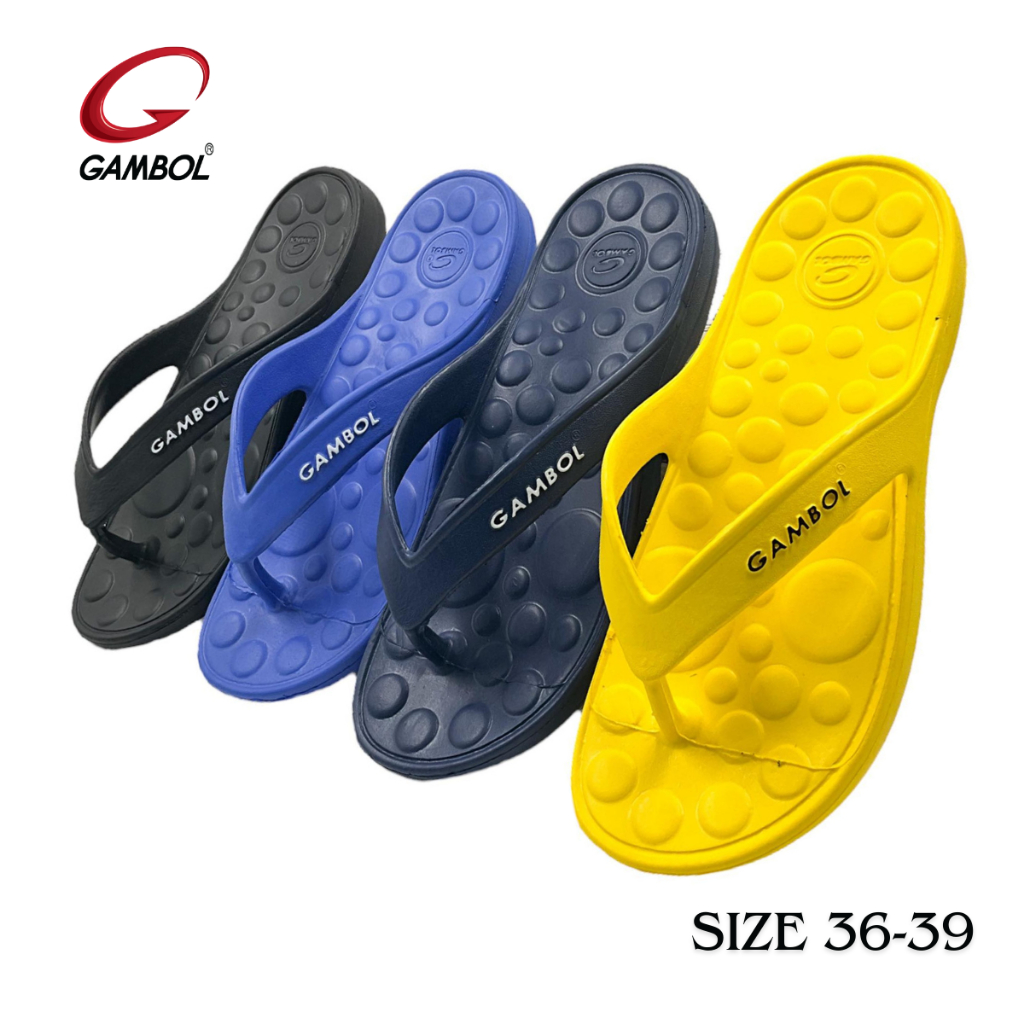 GAMBOL แกมโบล รองเท้าแตะแบบหนีบหญิงรุ่น GW41090 (XBA)