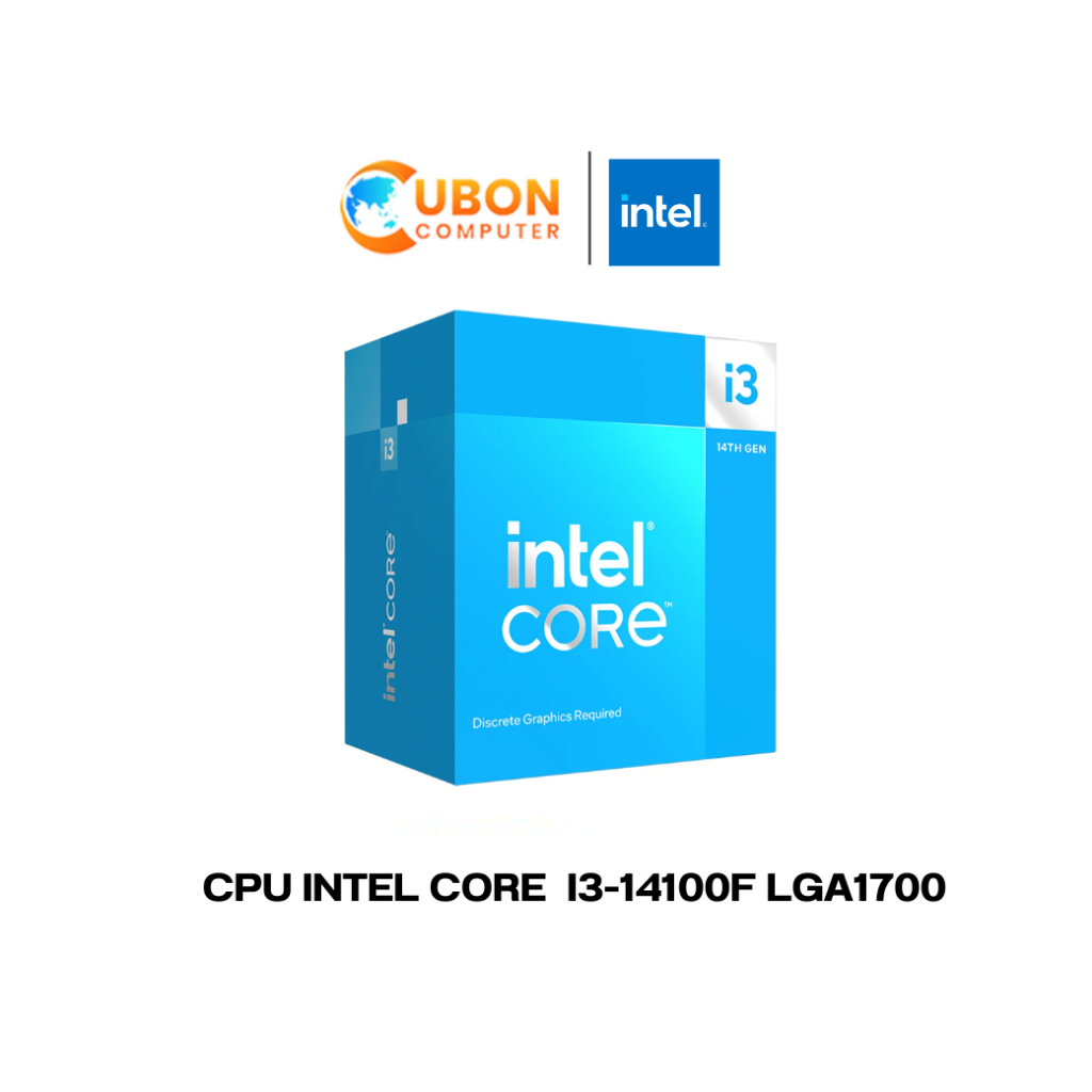 CPU (ซีพียู) INTEL CORE i3-14100F LGA1700