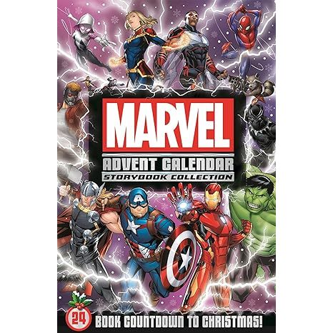 Marvel: Storybook Collection Advent Calendar: 24 Book Countdown to Christmas Calendar