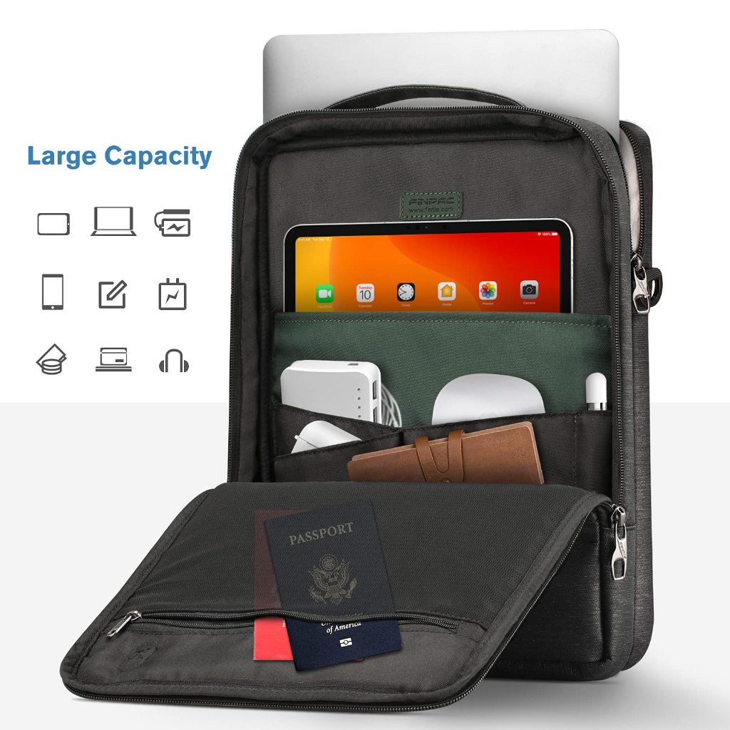 กระเป๋าสะพายข้าง  with Shoulder Strap แท็บเล็ต 13-16 Inch for Labtop14inch 15.6inch macbook13.3-16inch iPad12.9