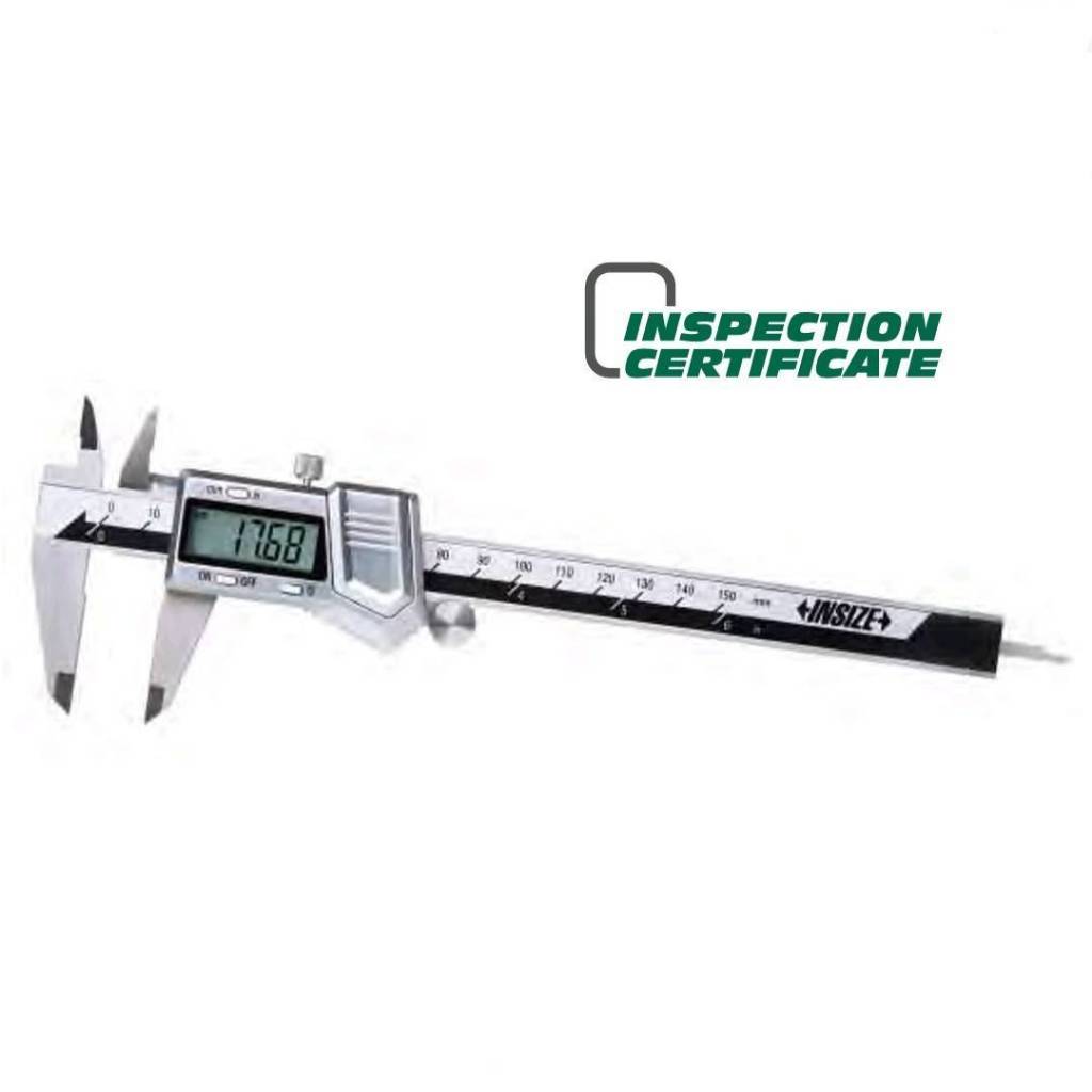 เวอร์เนียร์ดิจิตอล (Zinc alloy housing) 6" 8" 12" Vernier Digital Caliper INSIZE 1114