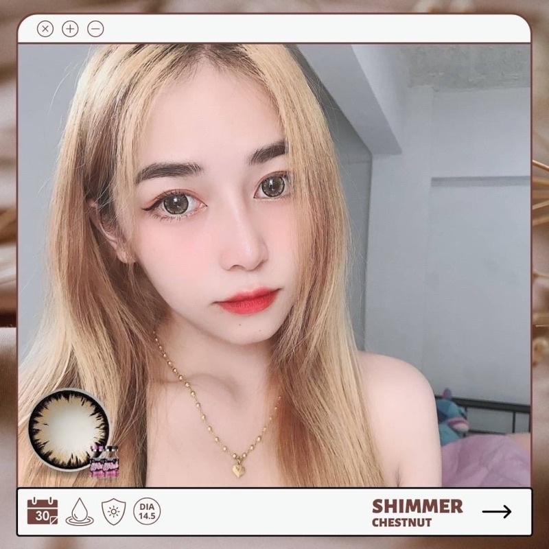 wink lens ( shimmer ) ตาโต 14.5 - รูปที่ 2
