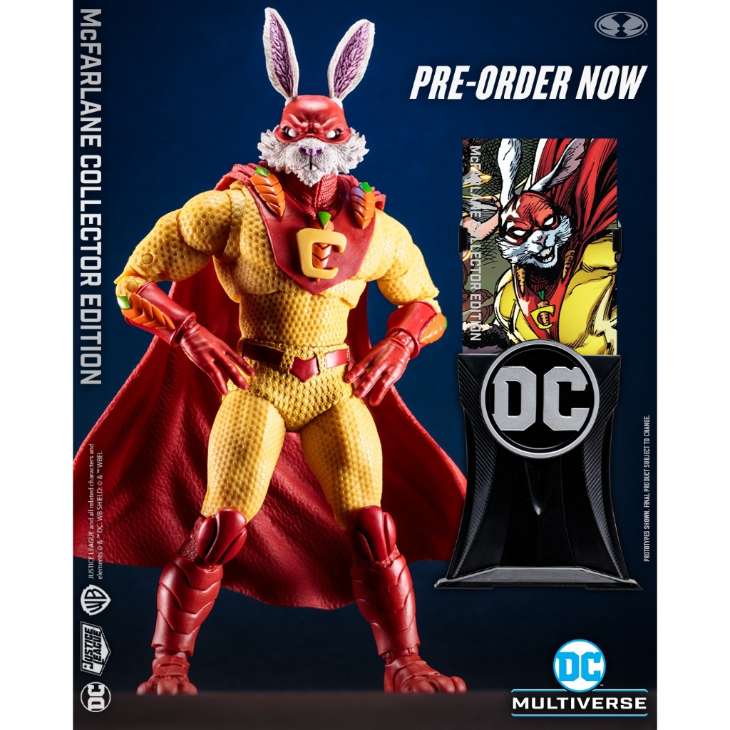 McFarlane Toys 7" - Captain Carrot 17014