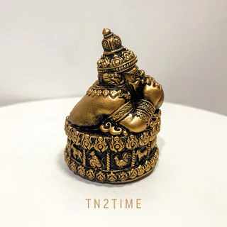 TN2TIME พระราหูอมจันทร์ จะช่วยขจัดปัดเป่าทุกข์โศกโรคภัย ให้พ้นเคราะห์ ฐาน 6 ซม. สูง 8 ซม.