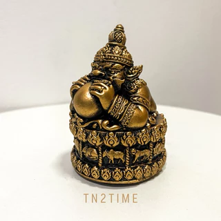 TN2TIME พระราหูอมจันทร์ จะช่วยขจัดปัดเป่าทุกข์โศกโรคภัย ให้พ้นเคราะห์ ฐาน 6 ซม. สูง 8 ซม.