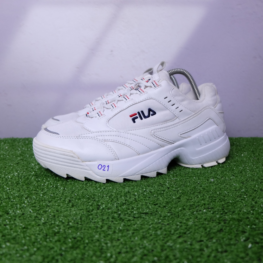 (41/26 cm) Fila Disrubtor Unisex ฟีล่าเรย์มือ2ของแท้💯 รองเท้าผ้าใบผู้หญิง