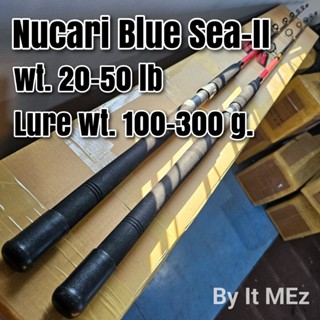 [ ของแท้ ]  คันเบ็ดตกปลาทะเล Nucari Blue Sea-II Line wt. 20-…