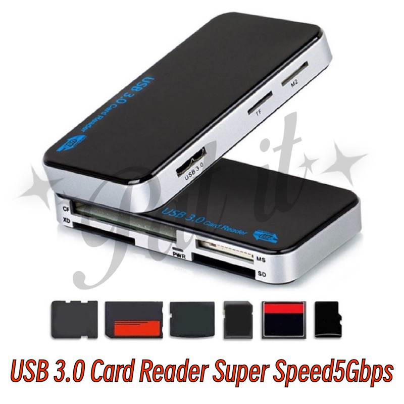 USB 3.0 Card Reader Super Speed5Gbps อ่าน CF card ได้