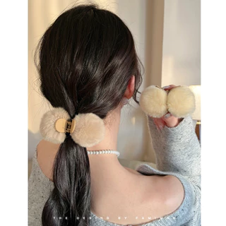 Fur Ball กิ๊บติดผมปอมปอม ลูกกลม ขนฟู ละมุน น่ารัก กิ๊บหนีบผม กิ๊บเกาหลี