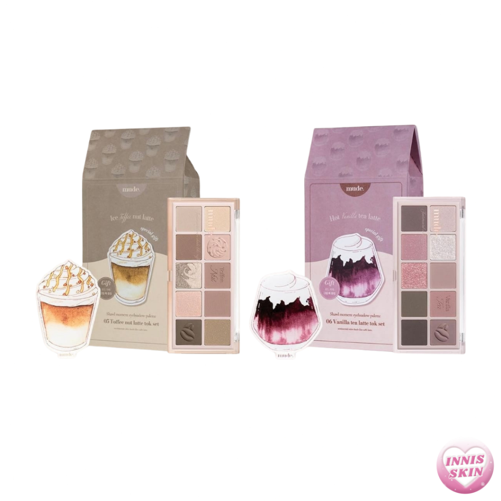(แท้/พร้อมส่ง) MUDE SHAWL MOMENT EYESHADOW PALETTE TOK SET