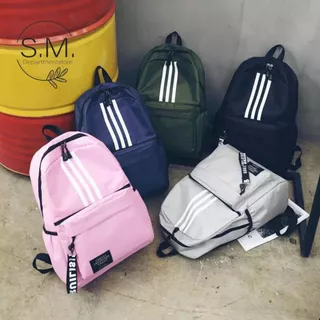 S.M.กระเป๋าเป้ขนาดใหญ่ แฟชั่นจุของได้เยอะ กระเป๋านักเรียนเกาหลี