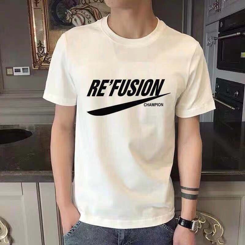 ⚡️ พร้อมส่ง⚡️เสื้อยืดคอกลมแฟชั่นแนวสตรีท เสื้อคู่ ใส่เป็นทีม ของเราที่มีให้เลือกมากมาย คุณภาพดี ใส่ง่าย ราคาไม่แพง