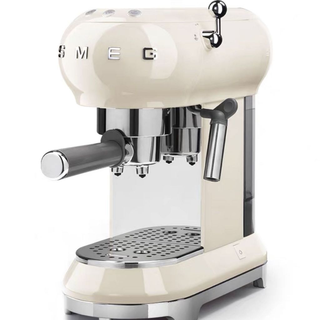 เครื่องชงกาแฟ SMEGเครื่องชงกาแฟกึ่งอัตโนมัติ smeg Italian semi-automatic coffee machine